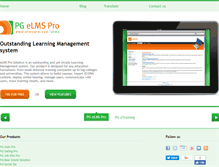 Tablet Screenshot of elmspro.com